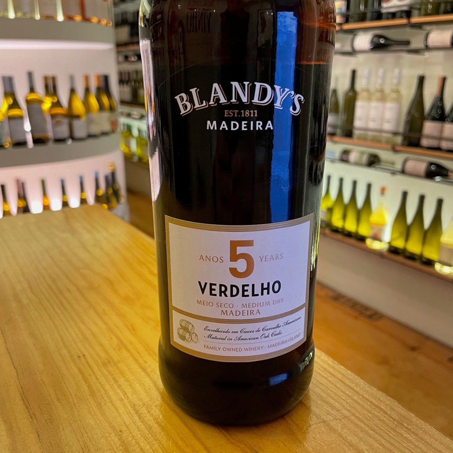 Blandy´s 5 anos verdelho Madeira
