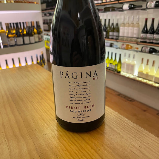 Página pinot noir tinto 2023 Lisboa