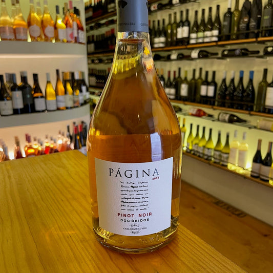 Página pinot noir rosé 2023 Lisboa