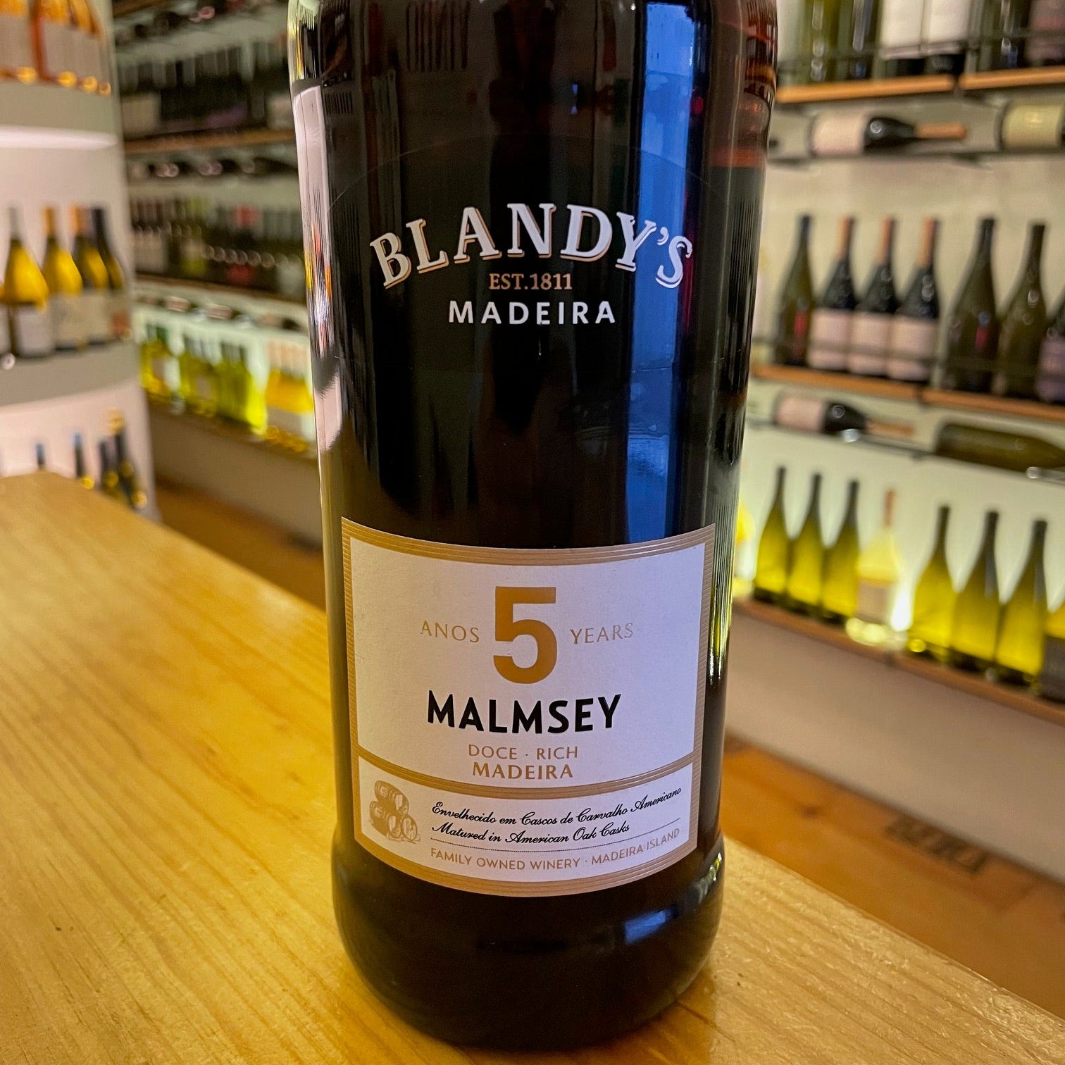 Blandy´s 5 anos malmsey Madeira - Mercearia do Vinho