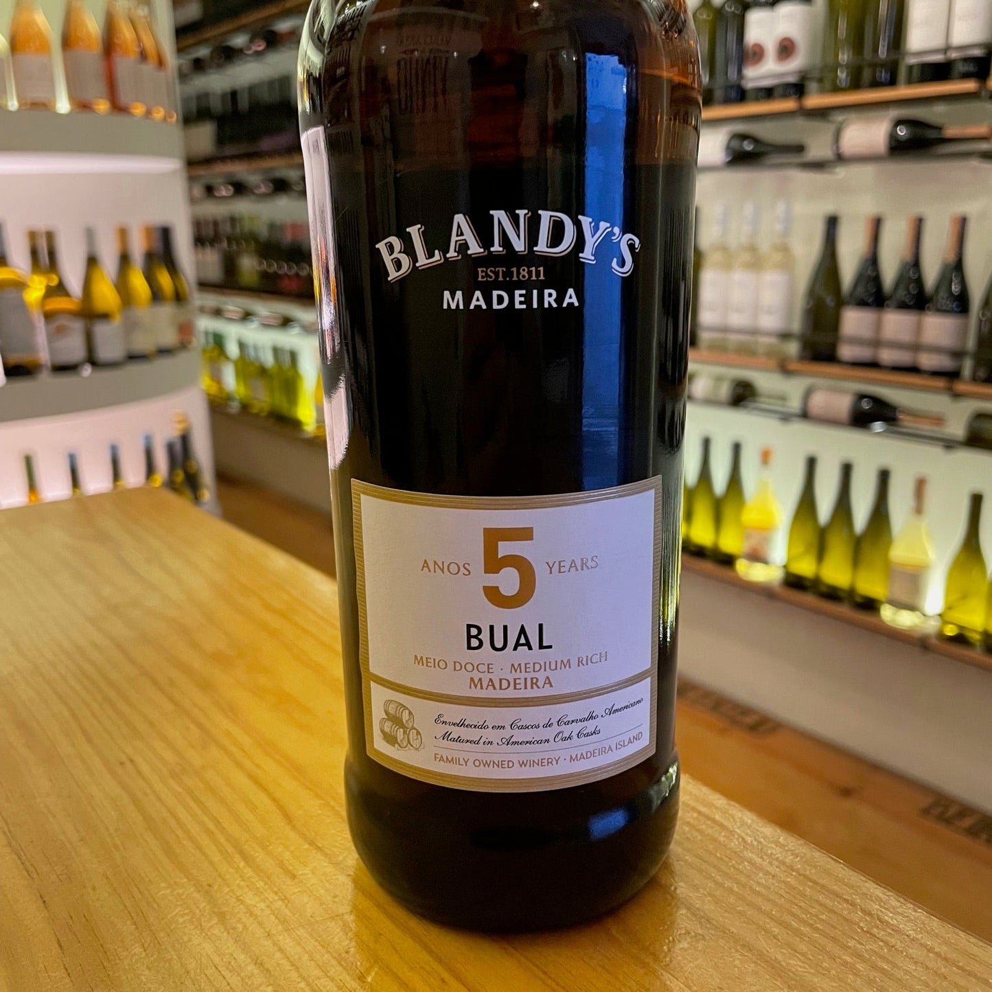 Blandy´s 5 anos bual Madeira